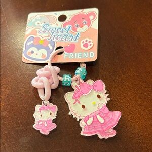 Hello Kitty Pink Keychain